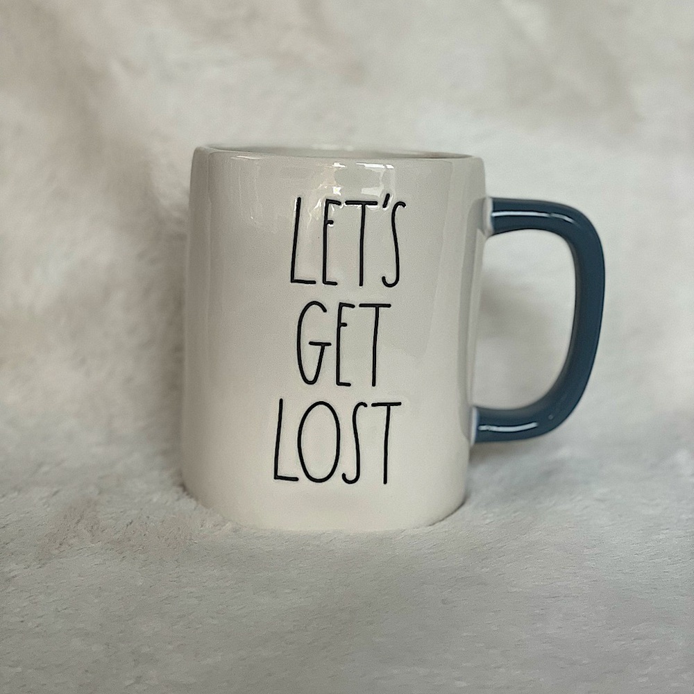 2/$25 Rae Dunn Let’s Get Lost Mug